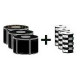 ZEBRA - Zebra ZipShipKit3 Blanco Etiqueta para impresora autoadhesiva - ZIPSHIPKIT3